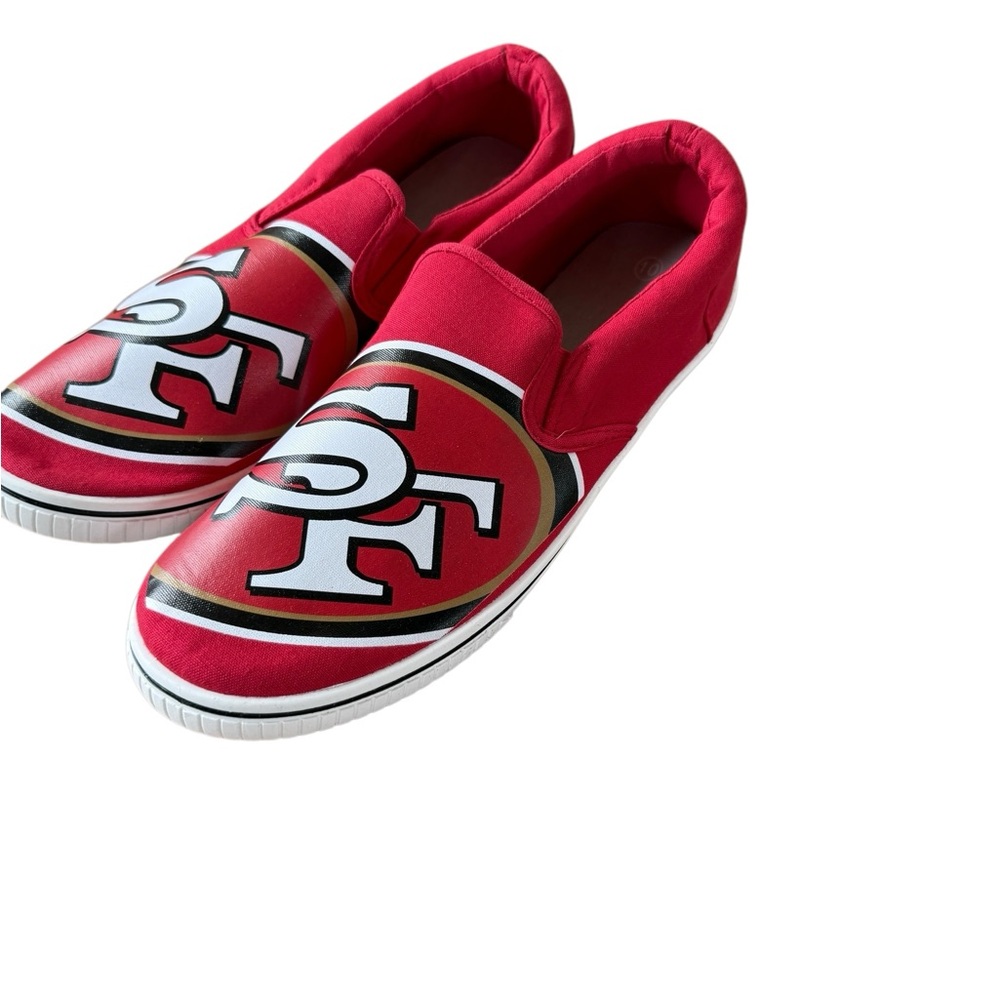 San Francisco 49ers NFL Big Logo Low Top Sneakers